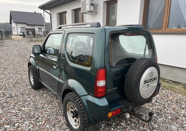 Suzuki Jimny cena 13900 przebieg: 172570, rok produkcji 2003 z Zagórów małe 154